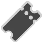 Ticket SVG Icon